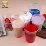 12 oz B (360ml) custom printing recycling PET plastic cups with logo samples
