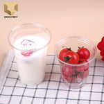 10 oz (300ml) disposable PET cold drink plastic recycled plastic cups samples