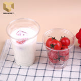 10 oz (300ml) disposable PET cold drink plastic recycled plastic cups samples