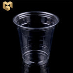 10 oz A (360ml) fashion transparent PET plastic cold drinking cups samples