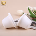1 oz eco friendly disposable sauce cup with lid bagasse packaging samples