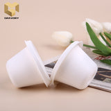 1 oz eco friendly disposable sauce cup with lid bagasse packaging samples