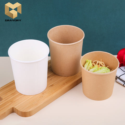 26 oz disposable paper soup cups samples