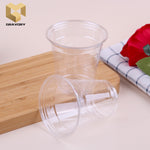 7 oz (200ml) PET cold dessert beverage drink disposable biodegradable plastic cups samples