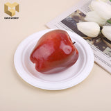 6 inch round plate for food sugarcane bagasse plate samples