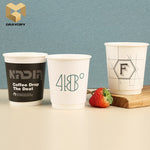 4 oz single wall disposable paper cup customized printed samples