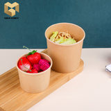 15 oz PE coating kraft paper soup bowl samples
