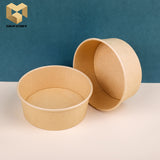 750 ml disposable round salad bowl with lid samples
