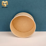1300ml kraft paper food packaging salad box