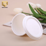 1 oz eco friendly disposable sauce cup with lid bagasse packaging samples