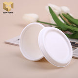 1 oz eco friendly disposable sauce cup with lid bagasse packaging samples