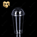 Biodegradable Disposable plastic PET lid drinking bubble